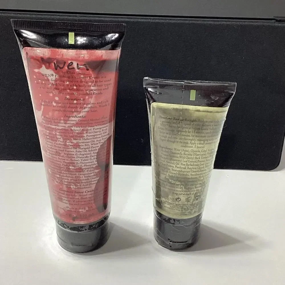 WEN By Chaz Dean Sweet Almond Mint Pomegranate Lot C Finishing Treatment Creme N